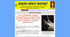 Desktop Screenshot of bowralmassage.com